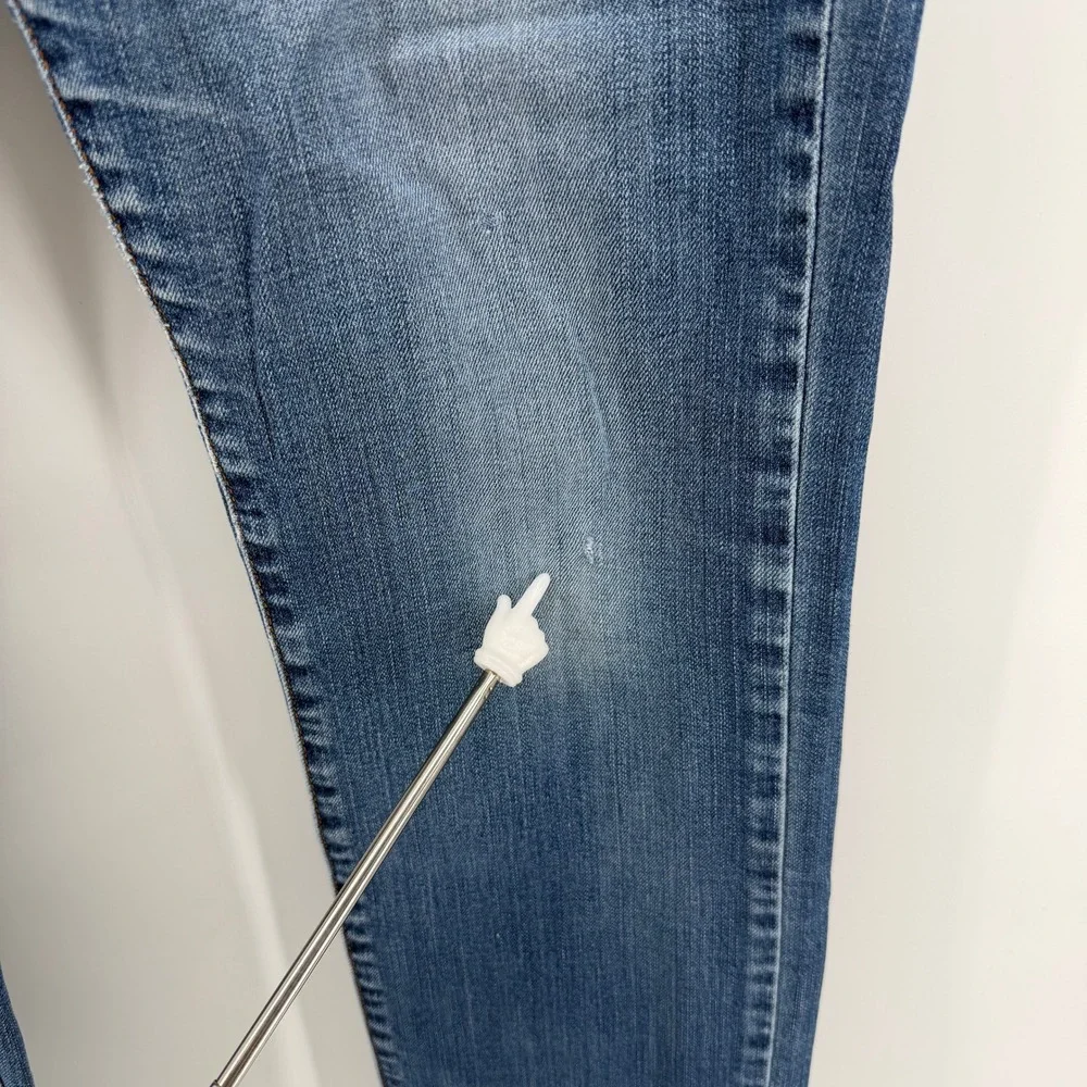 Lucky Brand Sofia Straight Leg Jeans Womens 10/30 Long Blue Medium Wash Mid Rise